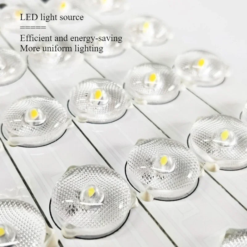 SANDYHA Nordic LED Ceiling Light Wrought Iron Lampshade Modern Bedroom Living Room Study Lighting Fixtures Simple Decoration