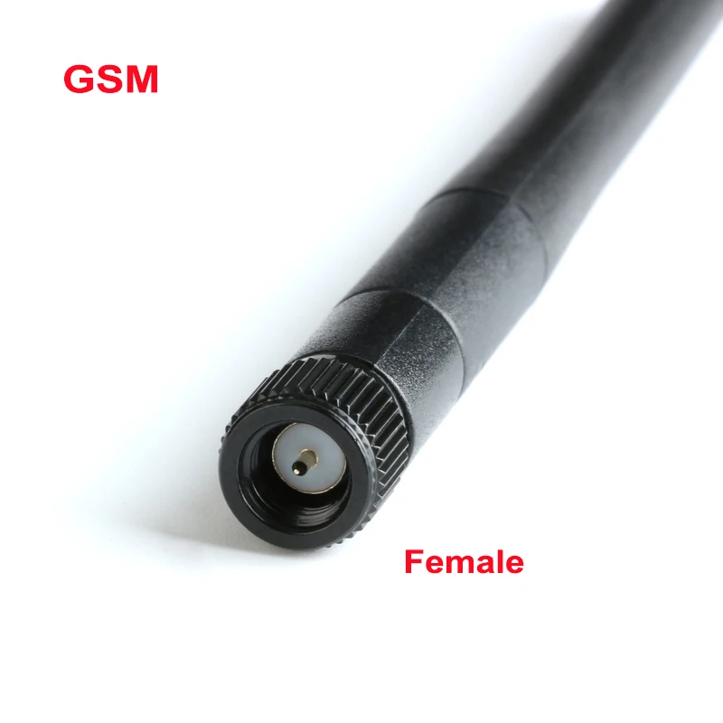 Omni WIFI Antenna 2.4GHz GSM Male Female Glue Stick Antenna SMA Plug Connector for Wireless Router Antenn Black