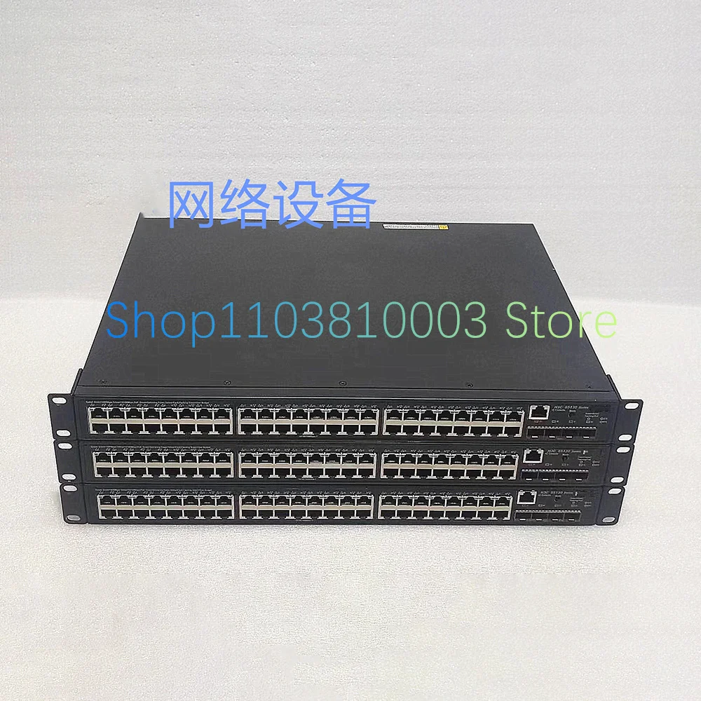 1pcs For H3C 48-port Gigabit POE 4-port 10 Gigabit Network Management Switch S5130-52S-PWR-EI