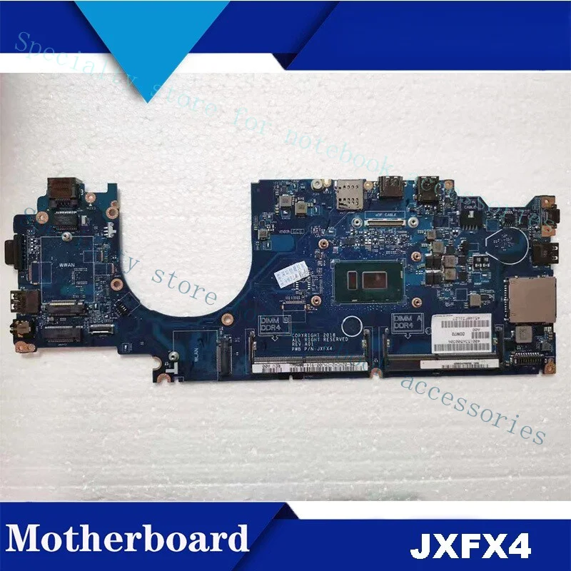 A+ Tested OK For Dell Latitude 5490 Motherboard DDM70 LA-F401P PWB JXFX4 I5 8250