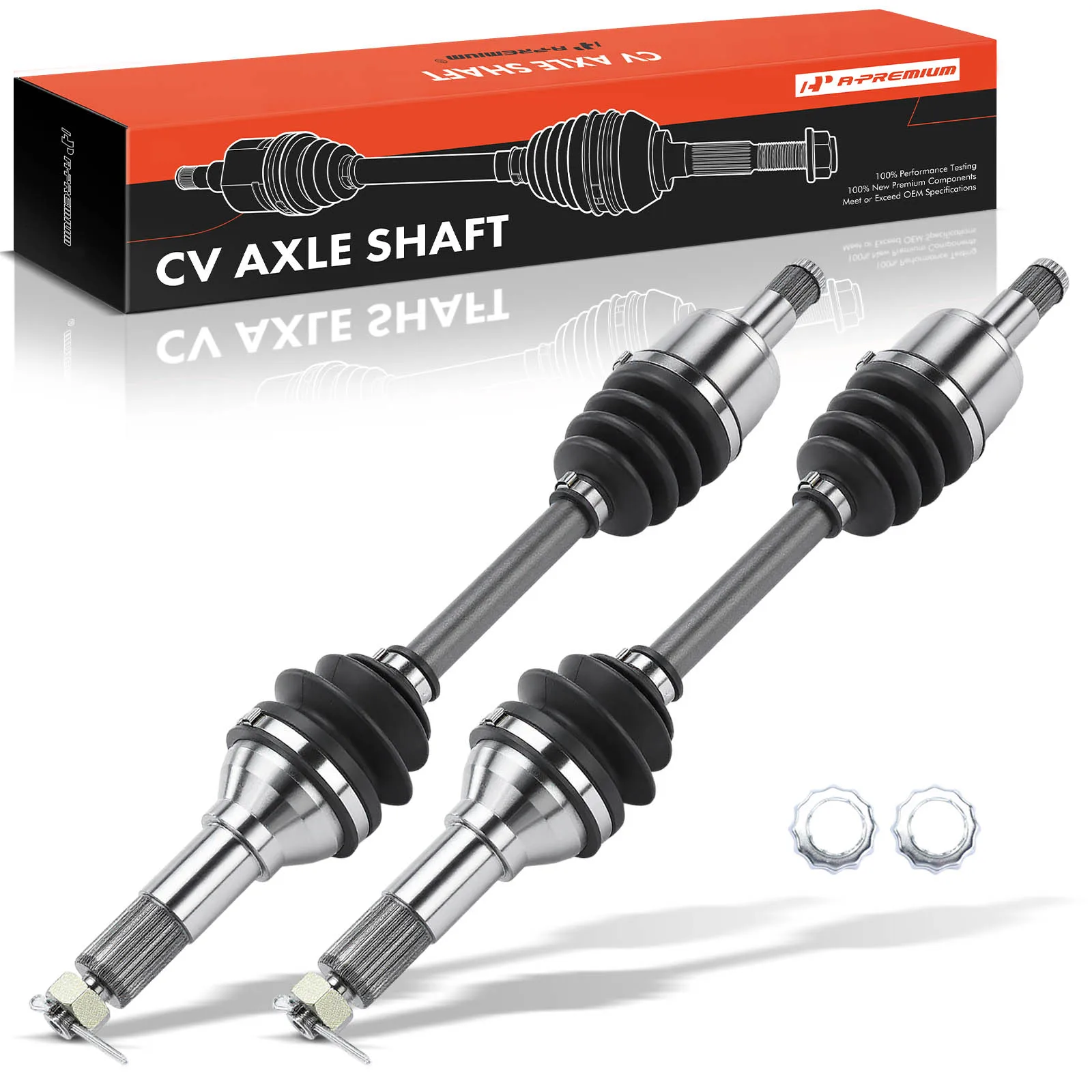 A-Premium Front CV Axle Assembly for Yamaha Kodiak 400 2000-2002