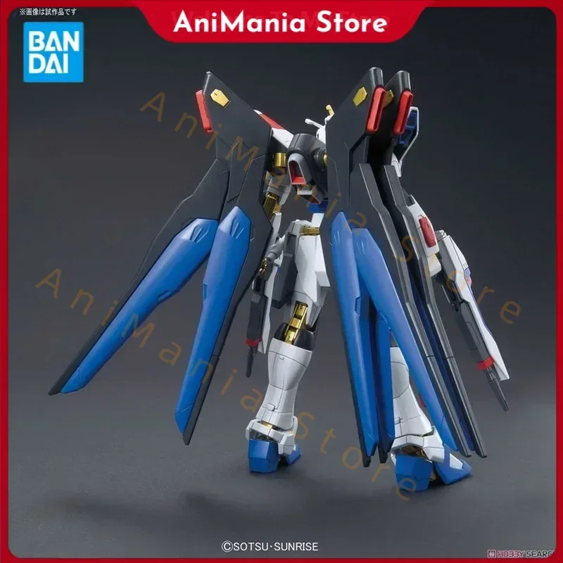 

Bandai Original Model Kit Anime Figure HGCE 1/144 ZGMF-X20A STRIKE FREEDOM GUNDAM Action Figures Collectible Toys Gifts for Kids