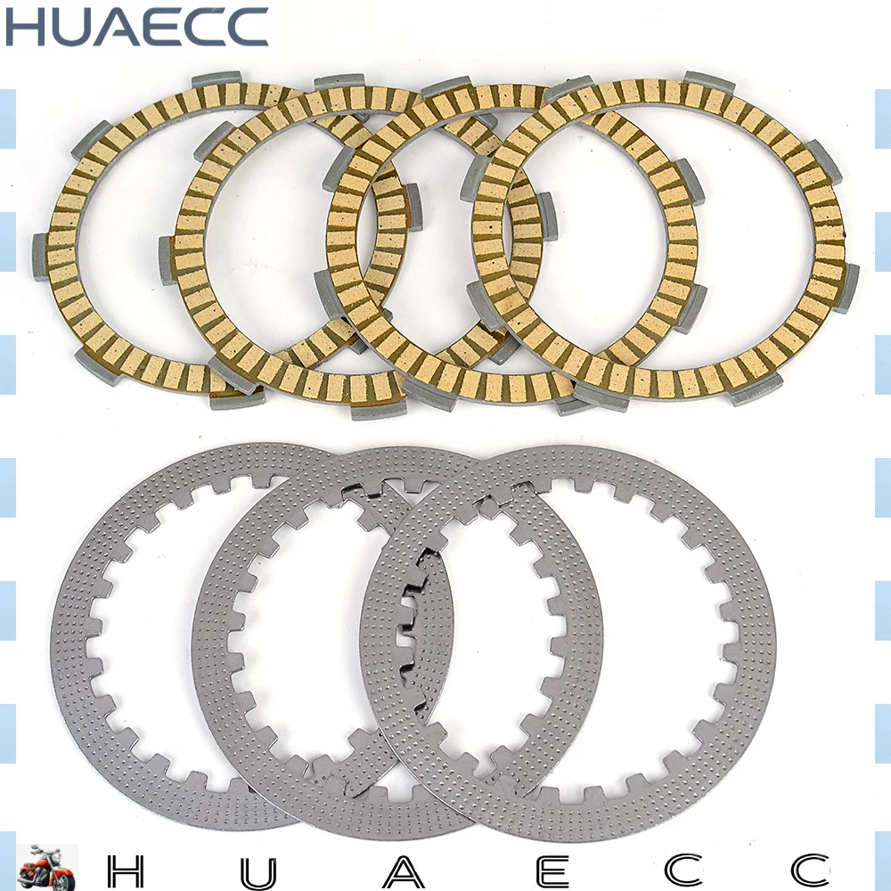 Clutch Friction Steel Plates Disc for Honda CRF100 NSR75 XR100 CR50 RE RF HA100 ATC125 H100 CA125 V W X 22311KN4680 22201166000
