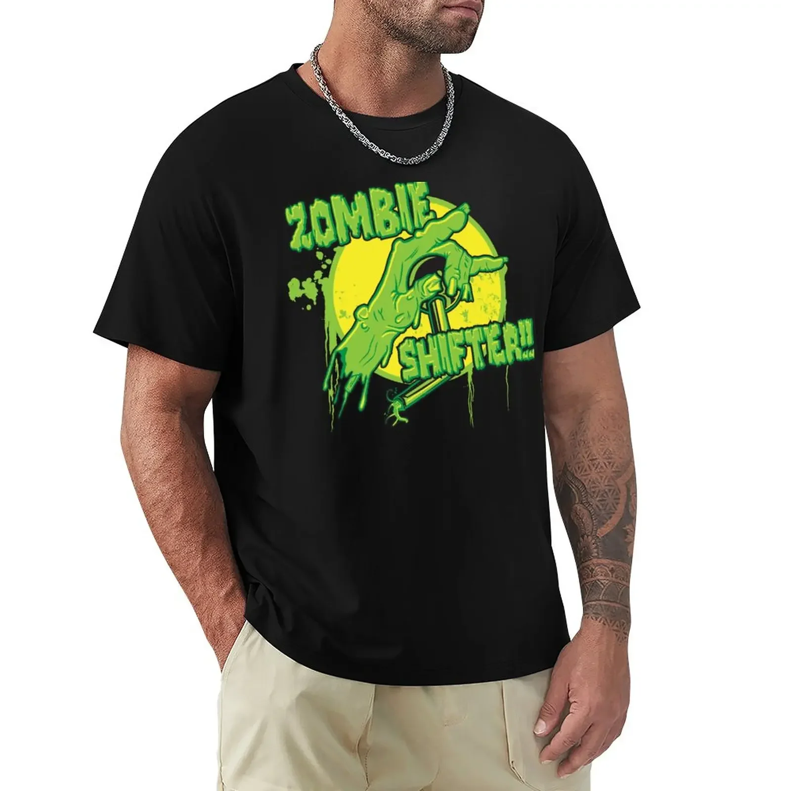 Zombie Shifter T-Shirt quick-drying anime clothes mens t shirts pack kawaii clothes cute tops funnys plain black t shirts men