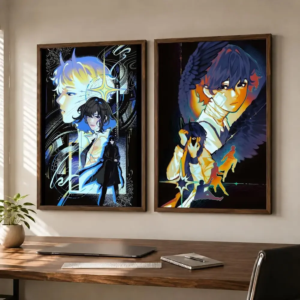 Epic Fantasy Webnovel Anime Omniscient Reader Viewpoint Poster Self‑Adhesive Waterproof Sticker House  Wall Art Home Decor