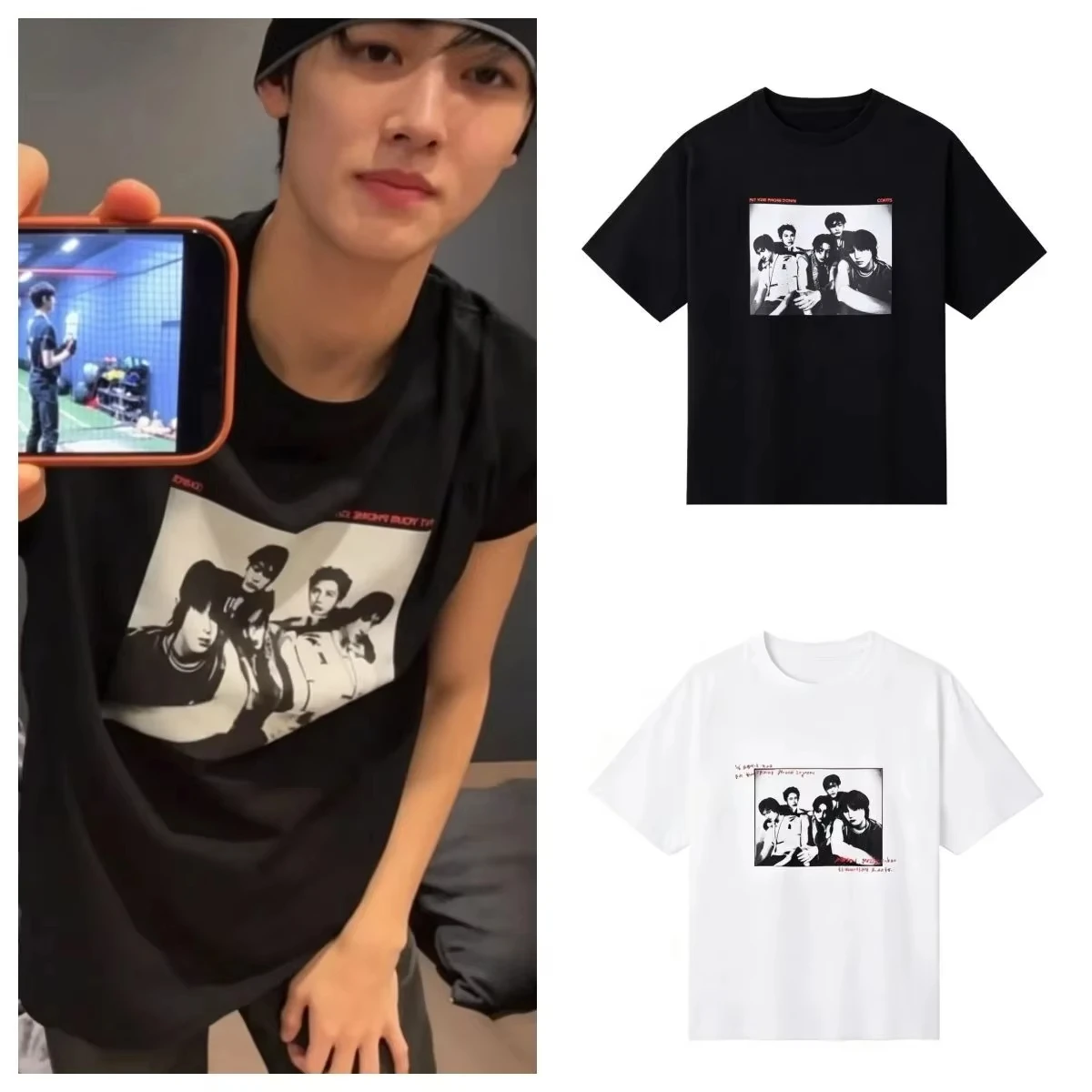 CORTIS 2026 Group Grafik-T-Shirt für Herren und Damen, Vintage Retro Fotodruck, Kurzarm-T-Shirt, lässige Kinder- und Unisex-Streetwear-Oberteile – Detail 4