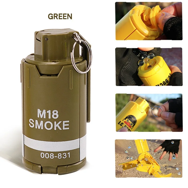 Outdoor Hunting Gear Explosive Water Bomb Children\'s Toy COS Performance CS Eat Chicken Mine Grenade Burst Toy Accessories