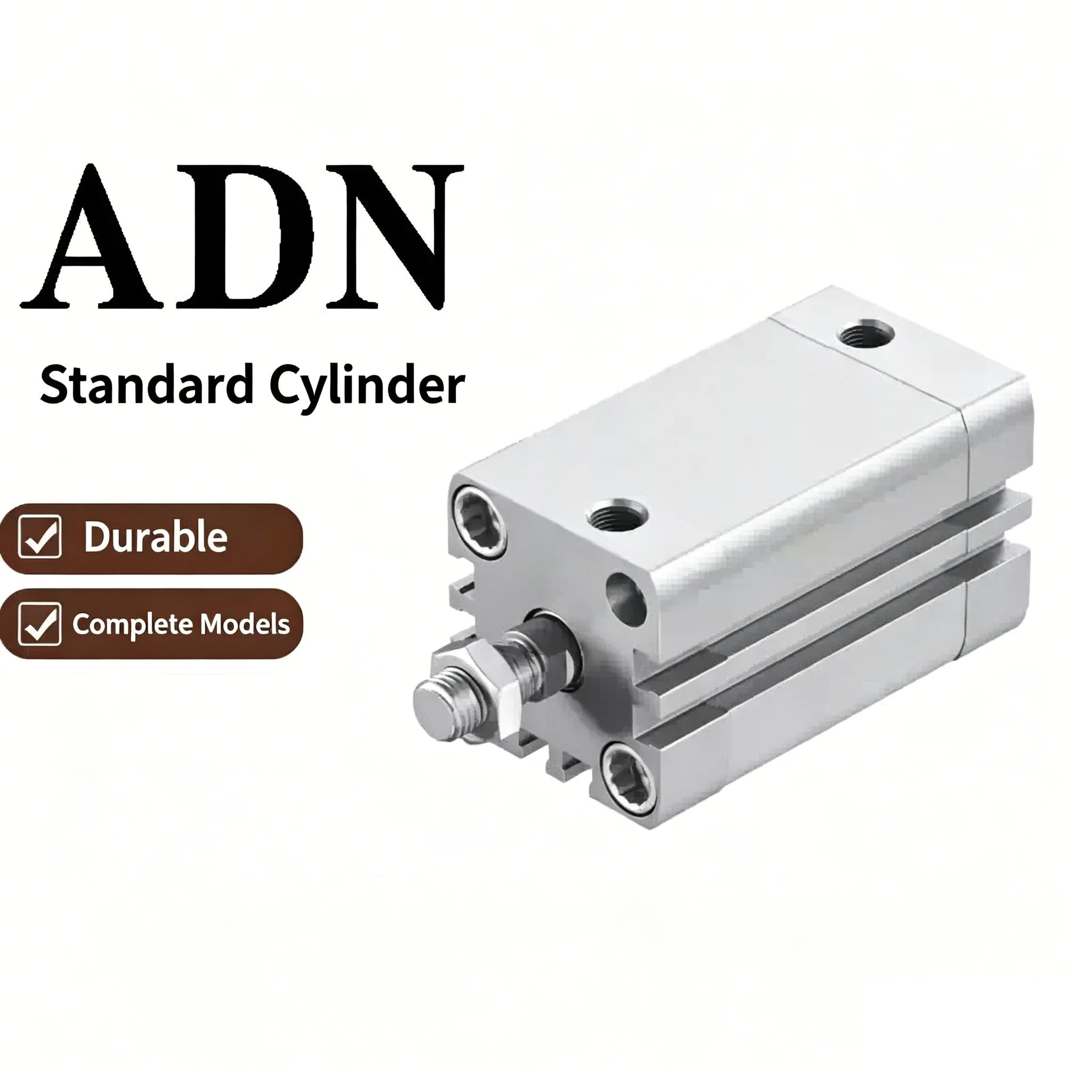 Compact cylinders ADN-16-5-A-P-A  ADN-16-10-A-P-A  ADN16-15-I-P-A  ADN-16-20-I-P-A  ADN-16-25-A-P-A  ADN-16-30 40 50-A-P-A