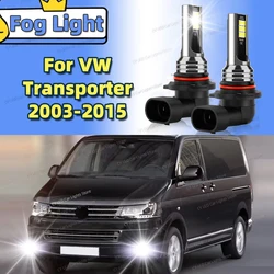 LED Fog Light Bulbs Canbus Car Front Lamp For VW Transporter Multivan Caravelle T5 2003-2015 2012 2013 2014 Auto Accessories