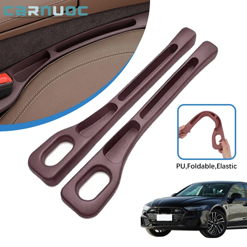 

Car Seat Gap Plug Strip Side Seam Car Gap Filler Leak Proof Seat Gap Storage Organizer For Audi A6L C4 C5 C6 C7 C8 1994-2020