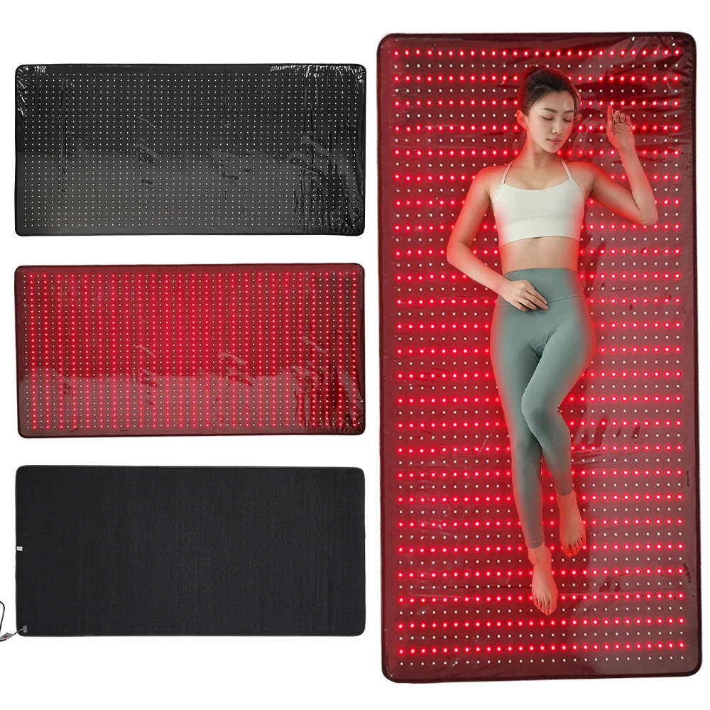 2025 Popular 660nm 850nm LED L - đánh giá và giá Red Light Therapy Mat Full Body