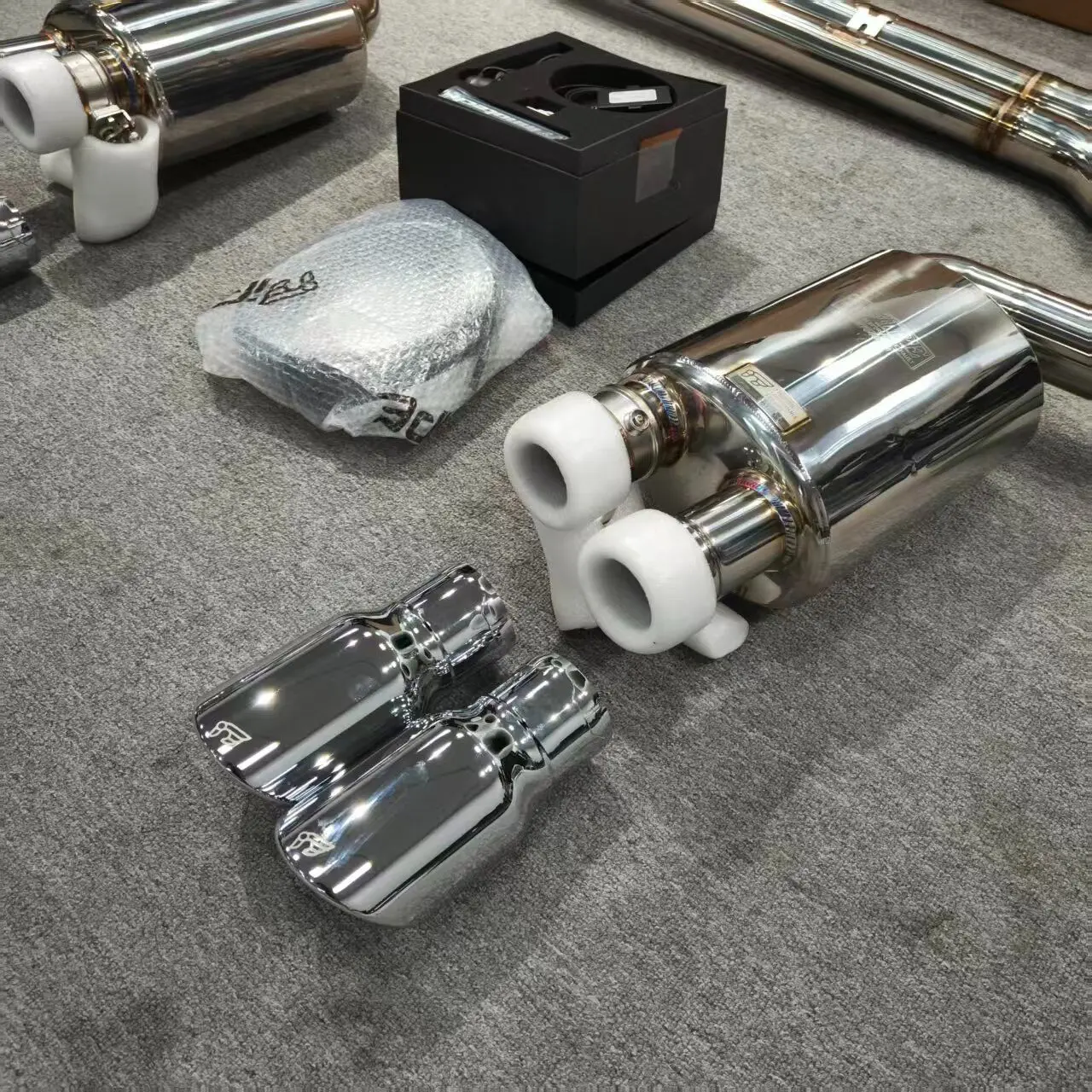 apply to New 970.2 IPE tail exhaust tail silver plated tail nozzle valve control module