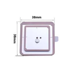 1/5/10PCS GPS/BD Dual Band High-Precision Precise Positioning Active Aerial Passive Built-in Ceramic Patch Antenna 38*38mm
