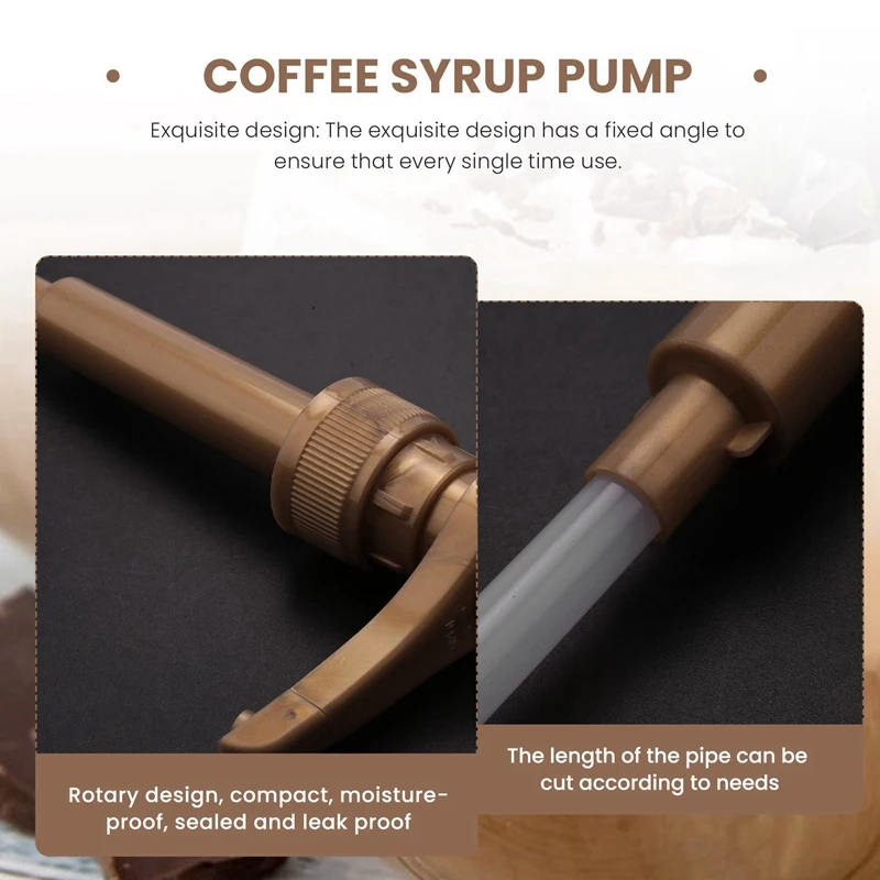 القهوة الحليب الشاي موزع شراب مضخة ، السائل الأسود لشراب توراني ، زجاجة عصير ، 2 قطعة