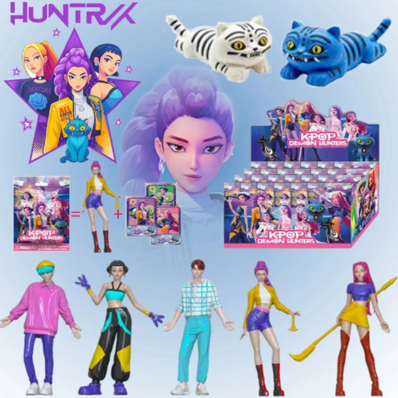 

Фигурка Kpop Охотники на демонов, аниме-модель, игрушка, мультяшная игровая периферия, украшение для стола, коллекция фигурок, модель игрушки для детей, подарок