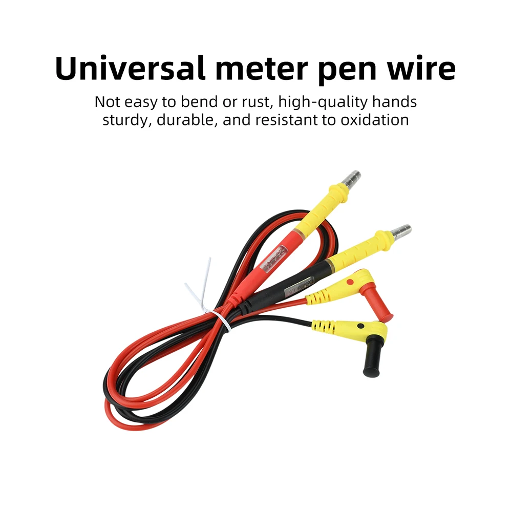 Silikon-Multimeter-Messleitungen, universelle Nadelspitze, Multimeter-Testleitungen, Messdraht, Kabel für Elektrikerwerkzeuge. – Detail 4