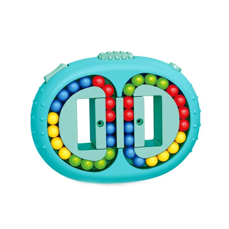 Kids Rotating Magic Beans Fingertip Toys Children Spin Bead Puzzles Game Learning Educational Adults Stress Relief Toy Gift