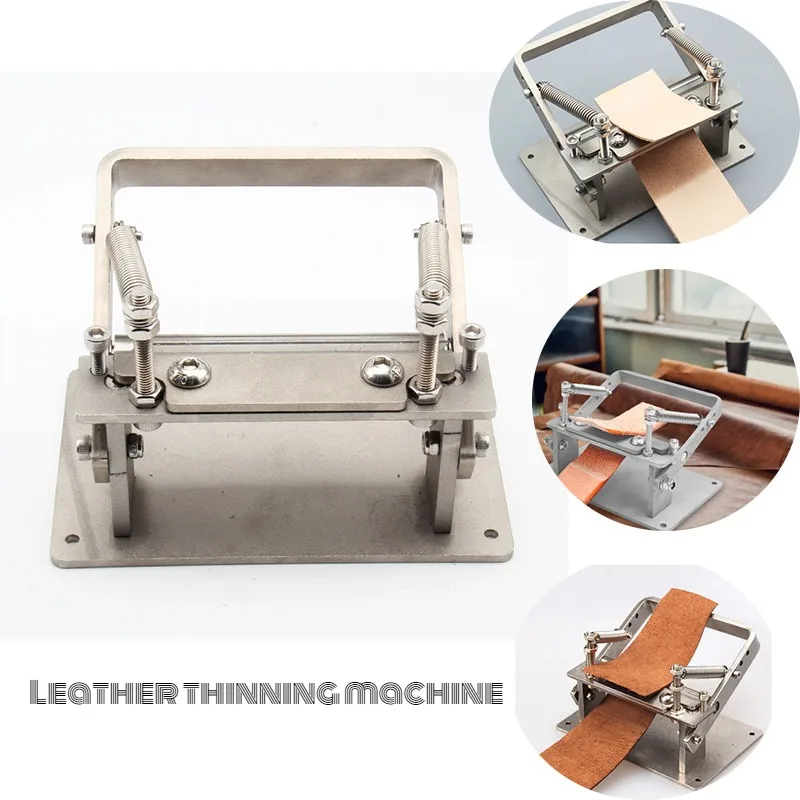 

Leather Thinning Machine Handmade DIY Soft and Hard Leather Can Be Suitable for Cutting and Peeling Tools