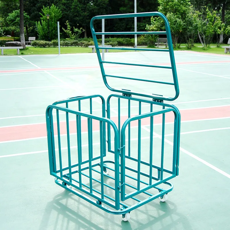 

Ball Car Basketball Trolley Movable Portable Storage Cart Foldable Multi-Sport Multi-Size Adjustable Plastic