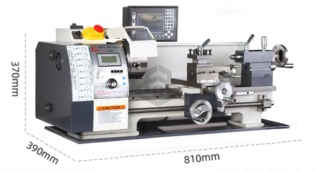 Mini Bench Lathe Machine for Metal and Wood Turning