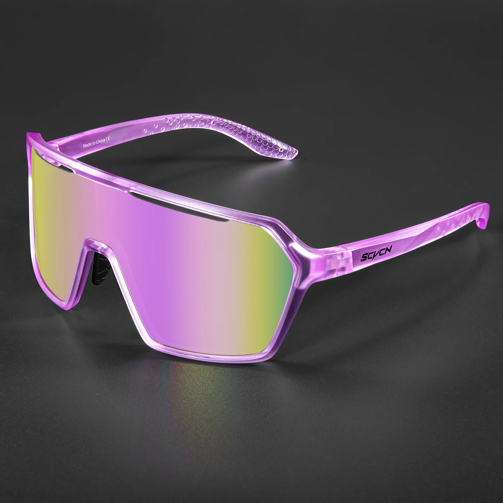 SCVCN Neue Photochrome Sonnenbrille MTB Radfahren Gläser Outdoor Sport Laufen Fahren Brille UV400 Schutz Fahrrad Brillen