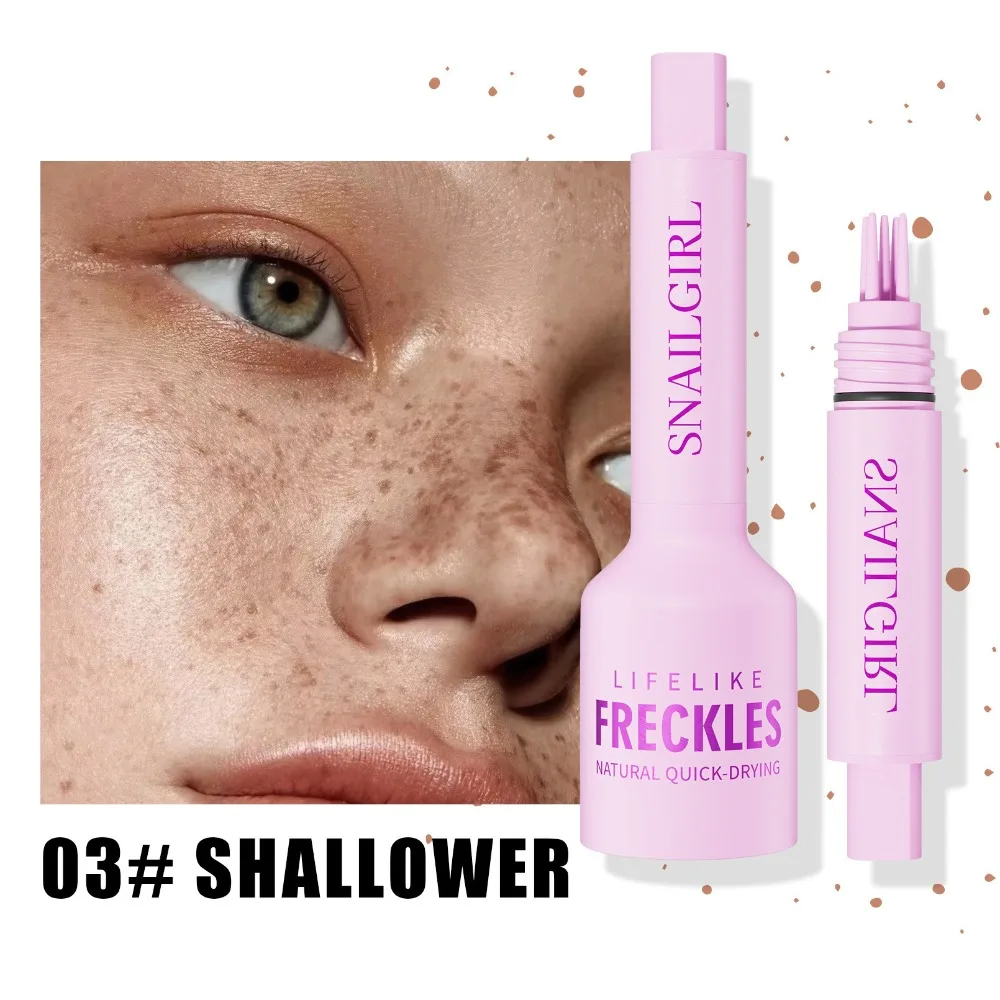 Tool Waterproof Fake Freckles Pen Lifelike Long Lasting Spot Pen Quick-Drying Makeup Pencil Beauty