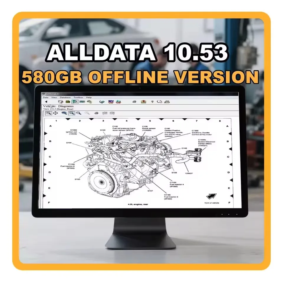 

2025 Hot selling ALLDATA 10.53 Automotive Repair Software Car accessories Diagnostic Tool with Wiring Diagrams for Auto Repair