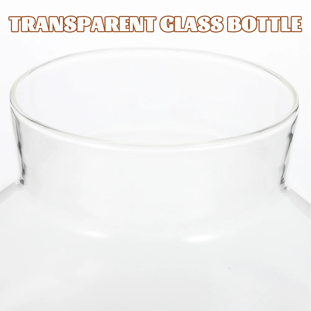 

Ecological Bottle Glass Terrarium Round Clear Jar For Diy Miniature Garden Desktop Micro-Landscape Home Decor Wedding