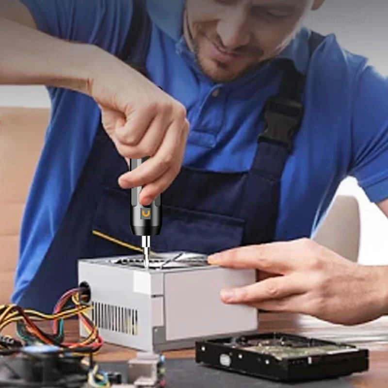Imagem -02 - Airaj-conjunto de Chave de Fenda Elétrica Torque de Ajuste Multifunções Portátil Recarregável Aparelho de Reparo Inteligente Doméstico Xiaomi