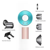 220V Professional Leafless High Speed Hair Dryer Salon Home Appliance Constant Temperature Negative Ion Quick Drying 1.8m