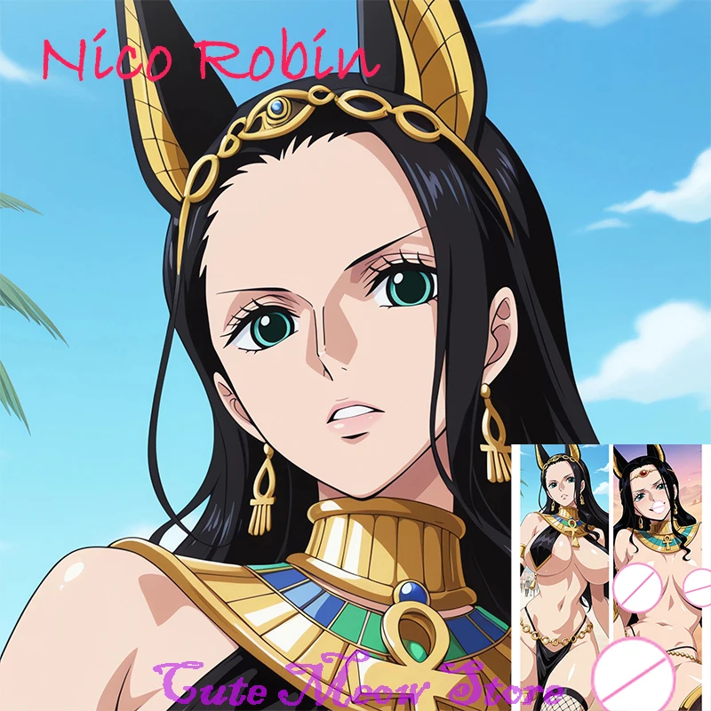 

Dakimakura anime Nico Robin Double-sided Print Life-size body pillows cover Adult pillowcase Customizable