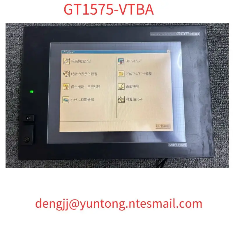 Original GT1575-VTBA New/second hand touch screen 10.4-inch