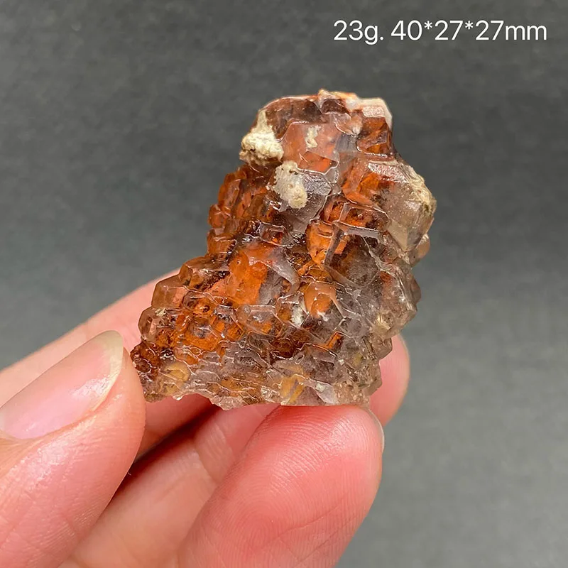 100% natural red calcite (fluorescent effect pink) raw stone mineral specimen healing crystal stone gemstone collection