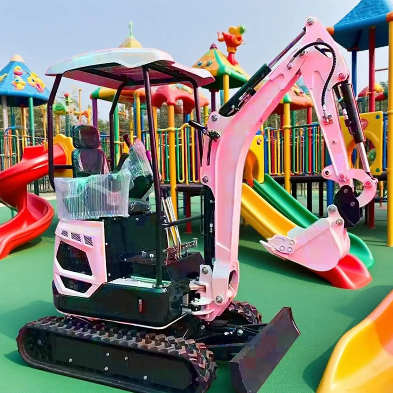 

Ce certified 1.8-ton small excavator with hydraulic cylinder track type excellent core electric pump