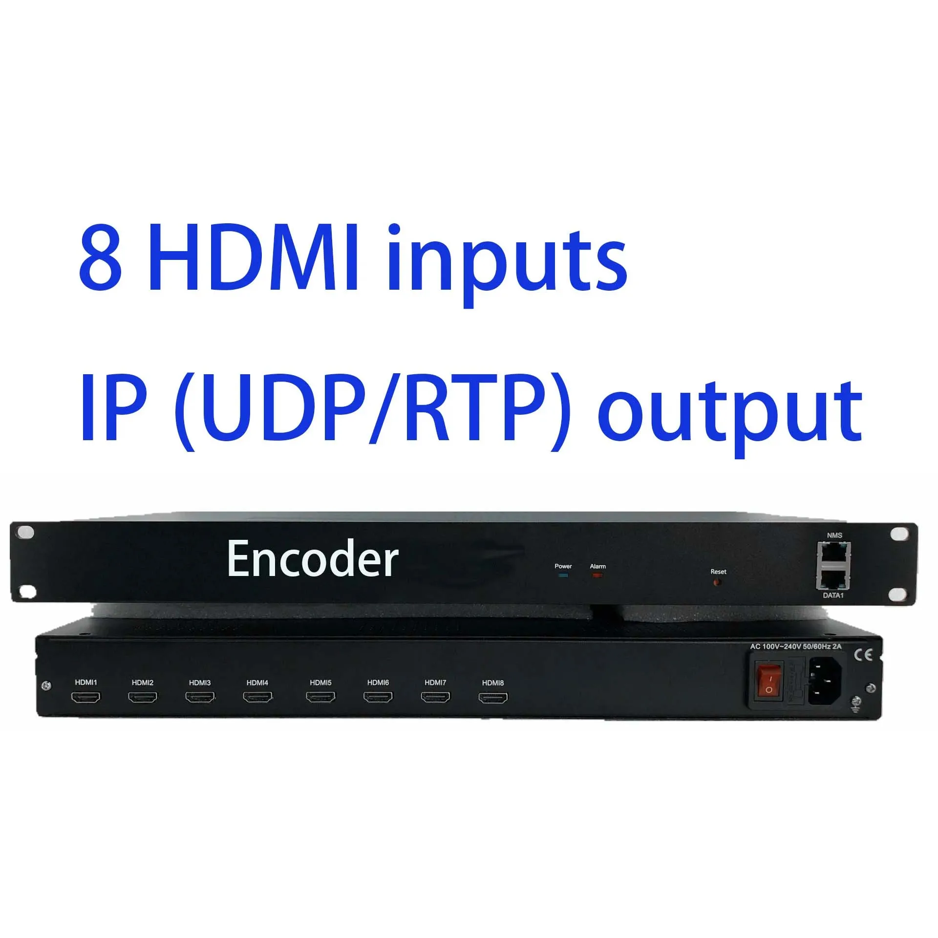 

4/8 HDMI to IP/ASI encoder, 1080P Multi-Channel encoder, HDMI input and IP output, HDMI to IP encoder