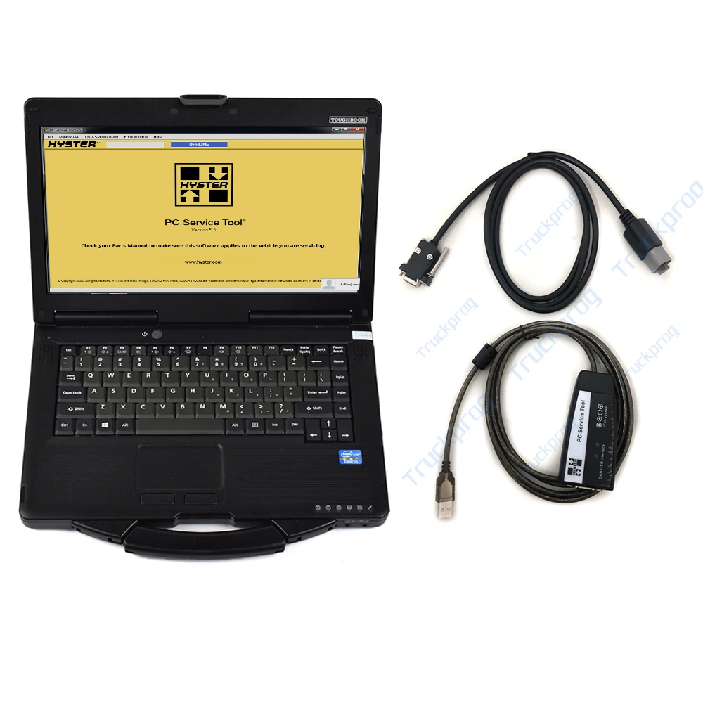 

CF53 Laptop + for hyster yale forklift diagnostic scanner yale hyster pc service tool ifak hyster and yale diagnositc tool