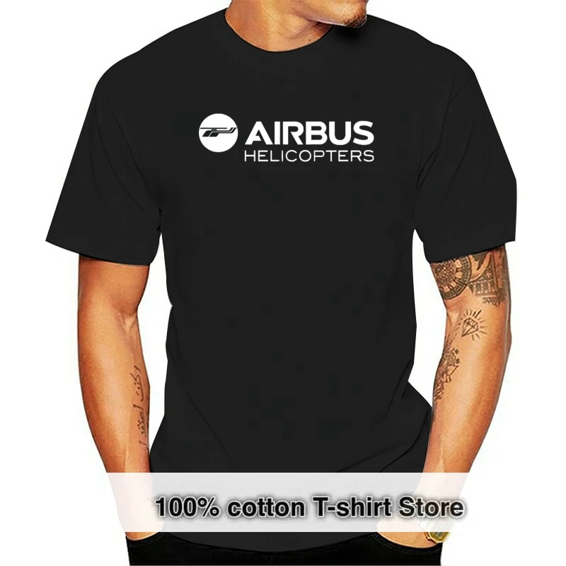 Airbus Helicopter Logo Eurocopter Group Crew T-Shirt Unisex Size S M L XL 2XL