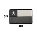 Chile Flag Grey