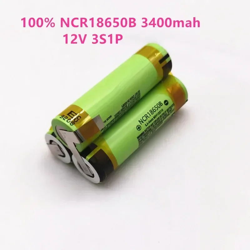 2024 New original 12V 16.8V 21V 25V Battery NCR18650B Pack NCR18650B 6800mah 20A Discharge Current for shura screwdriver battery