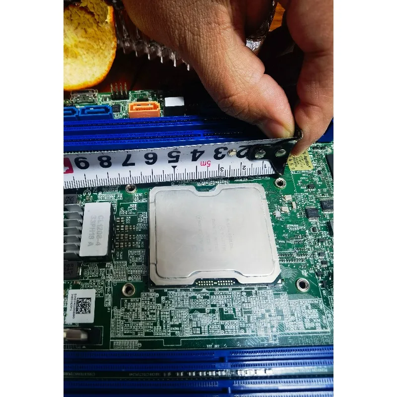AOZILIN X11SDV‑4C‑TLN2F Mini‑ITX Server Board,D‑2123IT Quad‑Core SoC Dual 10G LAN IPMI for NAS Router Repair