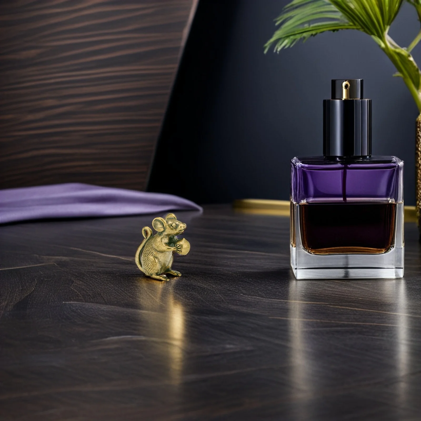 الرجعية ماوس النحاس الماوس ديكور لسطح المكتب سيارة زخرفة هووسورمينغ هدية مهرجان الربيع ديكور مكتب ديكور المنزل #1