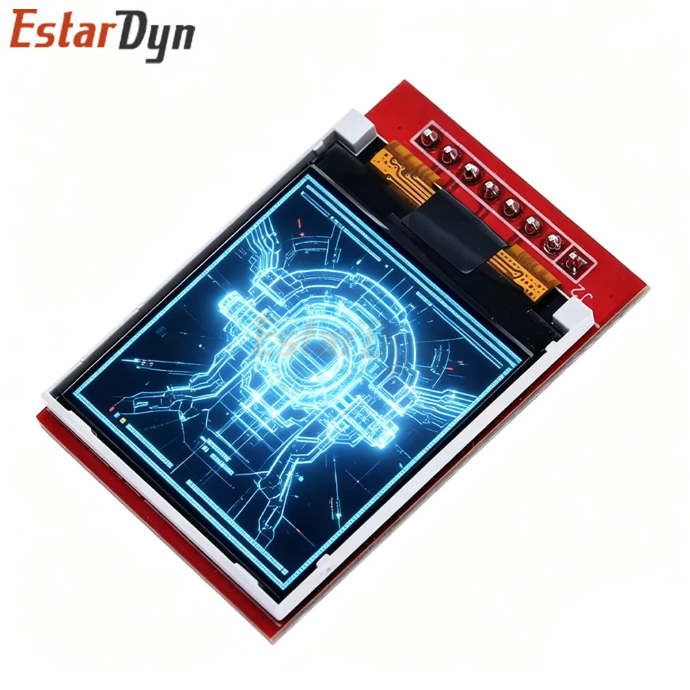 Estardyn 1.44 Inch TFT LCD Display Module 128x128 SPI 65K Full Color ST7735S Screen for ESP32 DIY Project