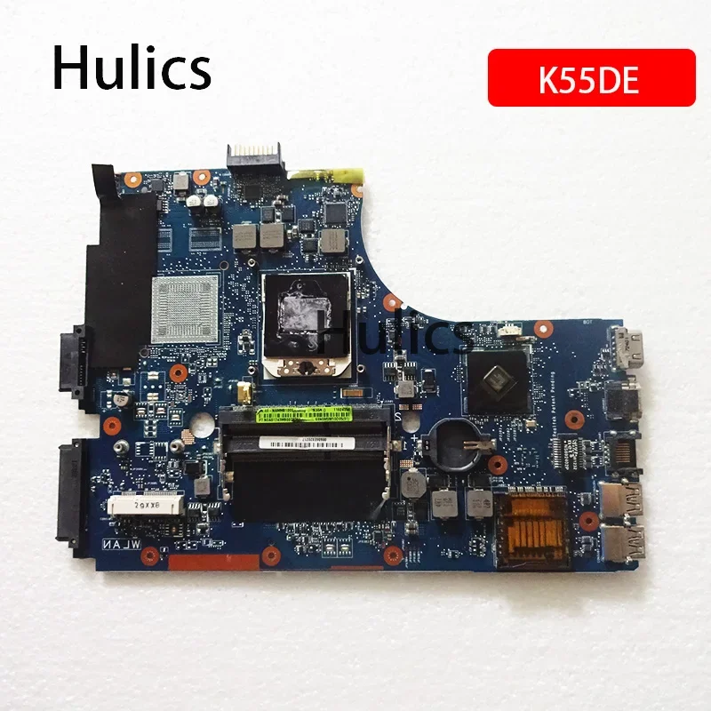 

Hulics Used MB 60-NAMMB1000-C01 For ASUS K55N K55DE Laptop Motherboard Integrated DDR3 Mainboard