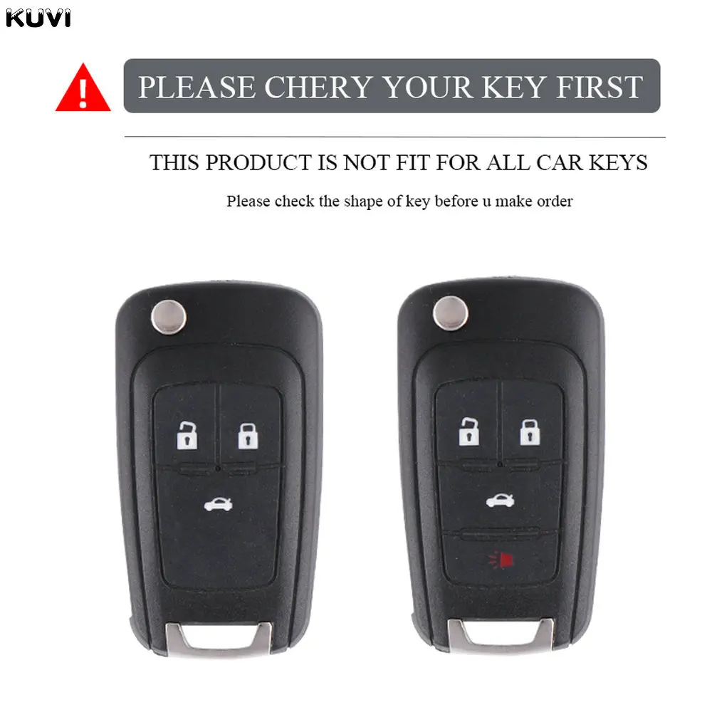 TPU Car Flip Key Case Cover Shell For Chevrolet Cruze Aveo Trax Sail Malibu Captiva Opel Vauxhall Astra J Corsa Insignia Mokka