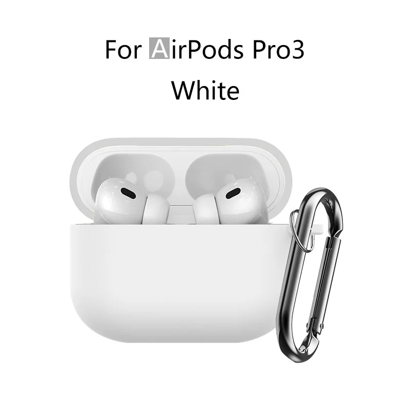 2025 für AirPods Pro 3. Generation Hülle Weiche Silikonhülle für AirPods Pro 3, Schutzhülle mit Reinigungsset für AirPods Pro 3 – Detail 7