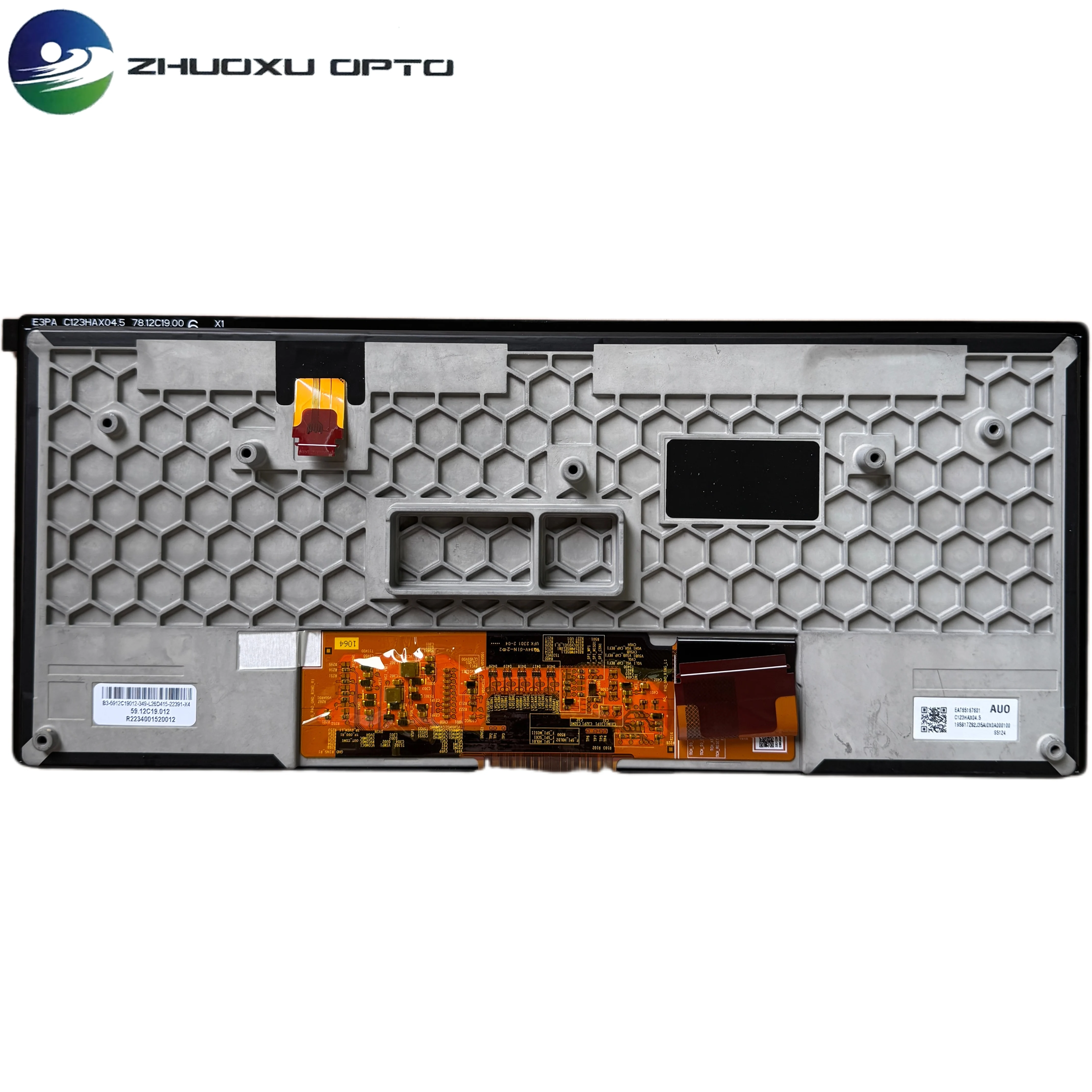 

NEW C123HAX04.5 Original 12.3 inch LCD Screen Panel for Porsche Radio Navigation Display OEM