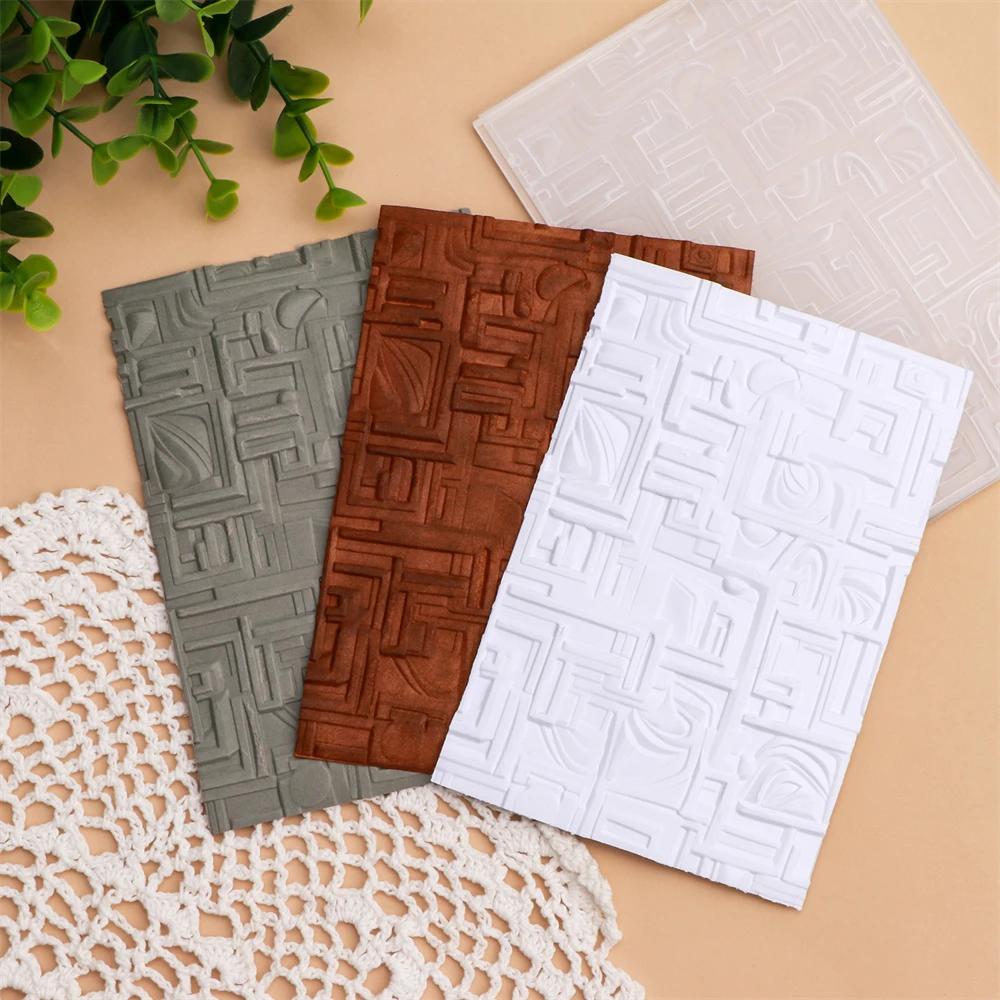Cactus Flower Succulents 3D Embossing Folder Daisies Reed Background Patterns Templates Stencil For DIY Scrapbooking Card Making