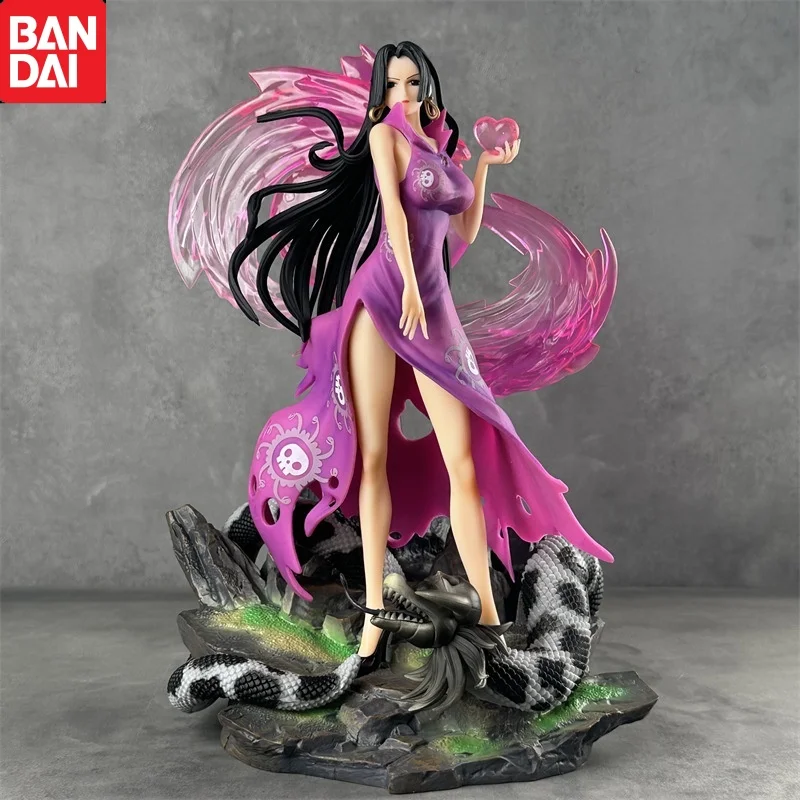 

38CM One Piece Anime Statue Collection Decoration GK Snake Concubine Phantom Empress Boa Hancock Action Figure Birthday Gifts