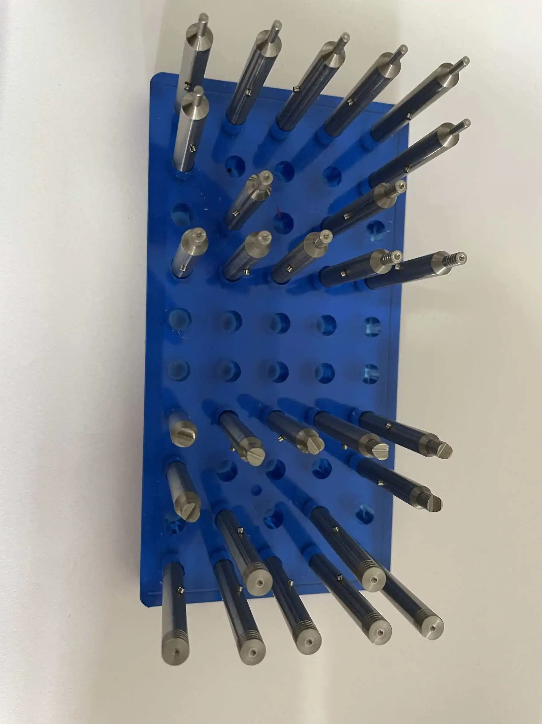 Adhesive stone rod with positioning pin, magnetic stainless steel brass material clamping, outer diameter 6.0, total length 60mm