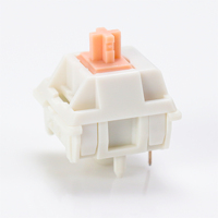 MMD Holy Panda Tactile Switch 5Pin RGB SMD 62g 55g 67g MX Switch For Gamer Mechanical Keyboard 70m HP PC POM Nylon Factory Lubed
